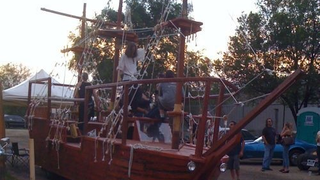 Wenches On Street-Legal Pirate Ship Ready To Keelhaul Denver
